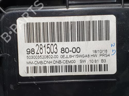 Instrument cluster PEUGEOT 3008 II SUV (MC_, MR_, MJ_, M4_)  | BP8654367C47 