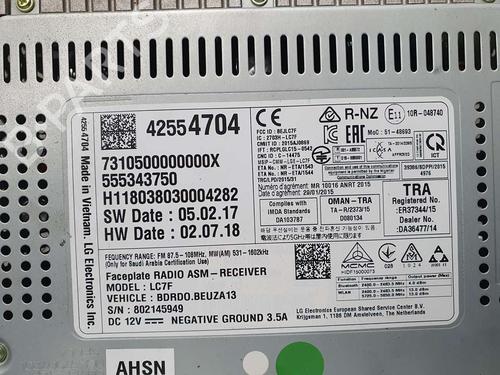 Electronic module OPEL CORSA E (X15)  | BP15845931M83 