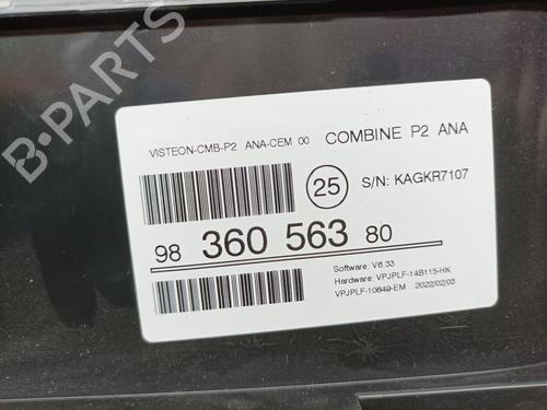 Instrument cluster PEUGEOT 208 II (UB_, UP_, UW_, UJ_)  | BP10181176C47 