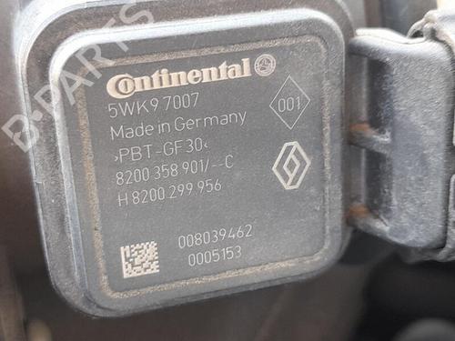 Used Mass air flow sensor RENAULT LAGUNA III (BT0/1) 1.5 dCi (BT00, BT0A, BT0T, BT1J) (110 hp) 26434847