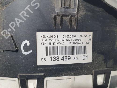Instrument cluster PEUGEOT 208 I (CA_, CC_)  | BP4592951C47