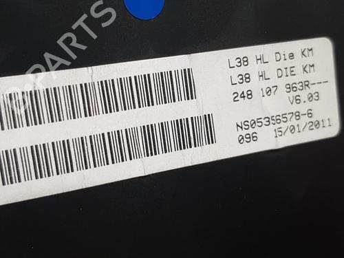 Instrument cluster RENAULT FLUENCE (L3_) 1.5 dCi (L30D, L30L, L306, L33F, L33L, L33M, L33V, L33W) | BP26182357C47 