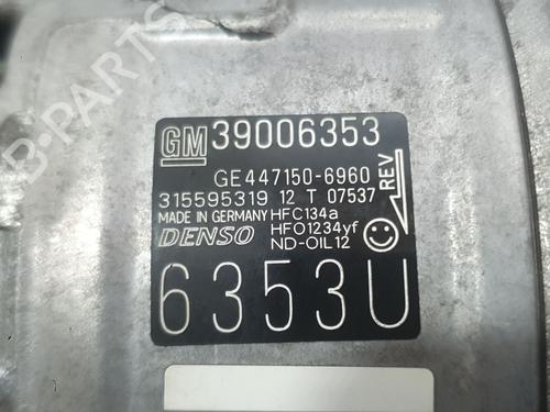 AC compressor OPEL CORSA E (X15) 1.4 (08, 68) | BP37217211M34 - Image 5