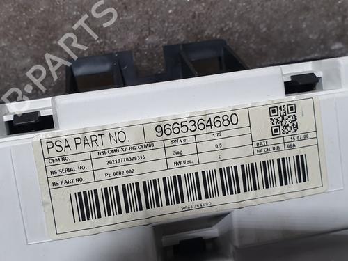 Instrument cluster CITROËN C5 III (RD_)  | BP6315517C47