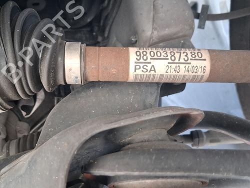 Left front driveshaft PEUGEOT 2008 I (CU_) 1.2 THP 110 / PureTech 110 | BP38931726M38 - Image 3