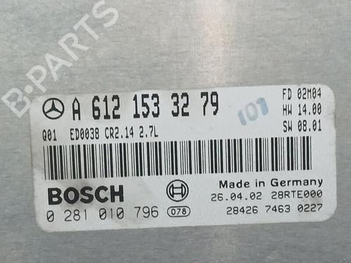 Engine control unit (ECU) MERCEDES-BENZ M-CLASS (W163) ML 270 CDI (163.113) | BP26277048M57 