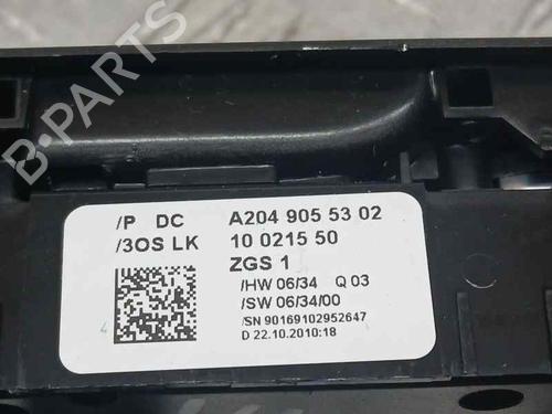 Left front window switch MERCEDES-BENZ C-CLASS (W204) C 200 CDI (204.001) | BP10656716I27 