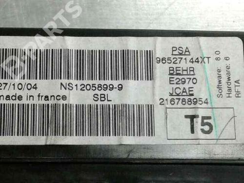 Climate control PEUGEOT 307 (3A/C) 2.0 HDi 90 | BP1856341I5 