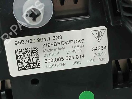 Instrument cluster PORSCHE MACAN (95B) 3.0 S Diesel | BP24672804C47