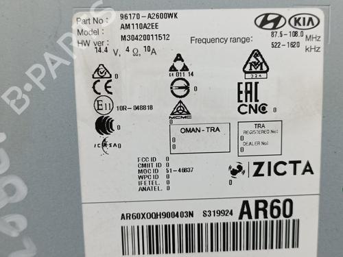 Radio KIA PRO CEE'D (JD)  | BP7049477E6 