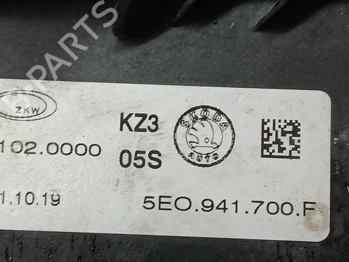 Right front fog light SKODA OCTAVIA III Combi (5E5, 5E6) 1.5 TSI G-TEC | BP27681626C31