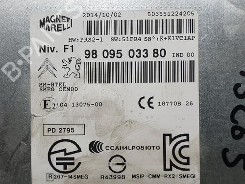 Radio PEUGEOT 208 I (CA_, CC_)  | BP13391449E6 