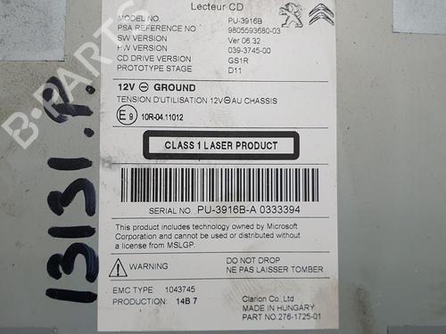 Radio PEUGEOT 308 SW II (LC_, LJ_, LR_, LX_, L4_)  | BP11950559E6 