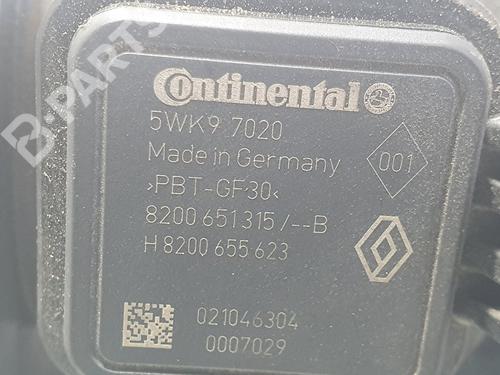 Mass air flow sensor RENAULT KANGOO / GRAND KANGOO II (KW0/1_)  | BP11142922M95 