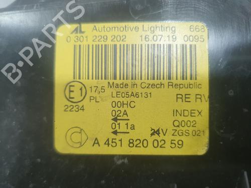 Right headlight SMART FORTWO Coupe (451) 1.0 (451.331, 451.380) | BP40227570C29 - Image 5