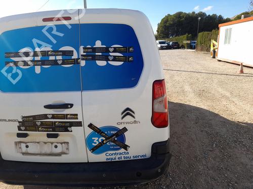 Used Right tailgate CITROËN BERLINGO Box Body/MPV (K9) 1.5 BlueHDi 100 (102 hp) 30710673