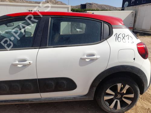 Dør venstre bak CITROËN C3 III (SX) 1.2 PureTech 82 (83 hp) 26735794