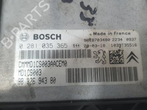 Engine control unit (ECU) CITROËN BERLINGO (ER_, EC_) 1.5 BlueHDi 100 | BP40227862M57 - Image 4