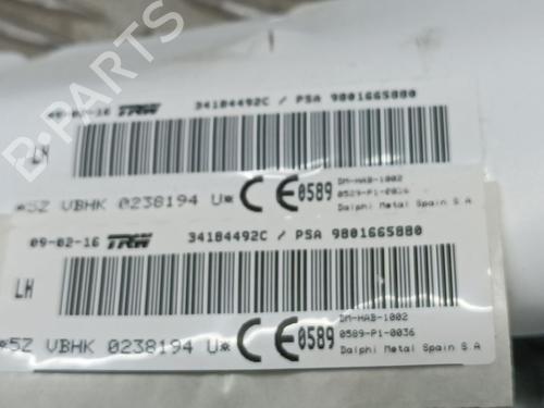 Left curtain airbag PEUGEOT 5008 (0U_, 0E_)  | BP4395648C11 
