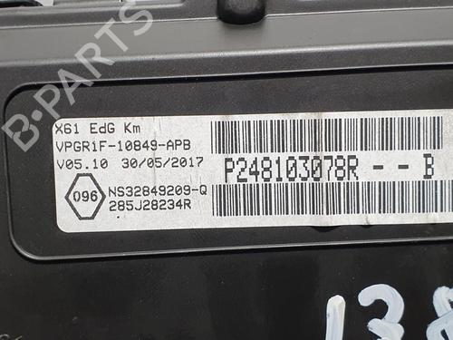 Instrument cluster RENAULT KANGOO / GRAND KANGOO II (KW0/1_)  | BP9307229C47 