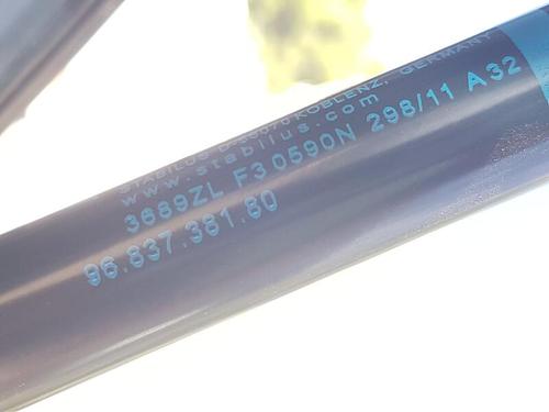 Used Tailgate lift support PEUGEOT 5008 (0U_, 0E_) 1.6 HDi (112 hp) 29336418
