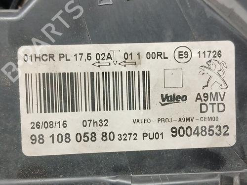 Right headlight PEUGEOT 208 I (CA_, CC_) 1.6 BlueHDi 100 | BP25292615C29