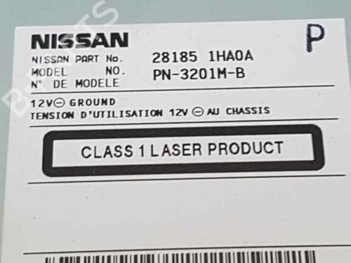 Radio NISSAN MICRA IV (K13K, K13KK)  | BP3715526E6 