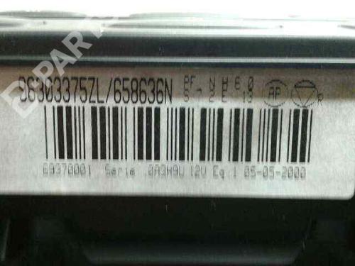 Climate control PEUGEOT 406 (8B) 2.0 HDI 110 | BP6614303I5 