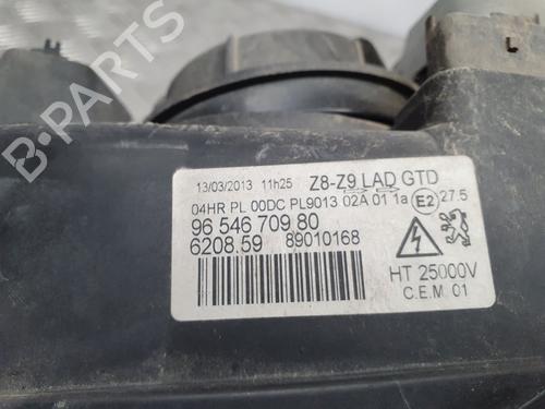 Left headlight PEUGEOT 607 (9D, 9U)  | BP2512723C28 