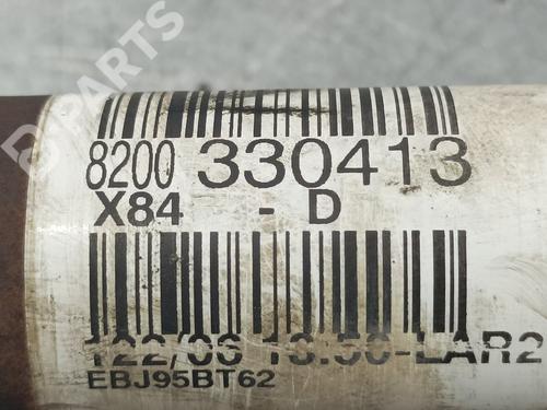 Left front driveshaft RENAULT MEGANE II (BM0/1_, CM0/1_)  | BP3711637M38 