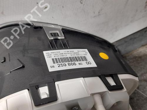 Instrument cluster PEUGEOT 208 I (CA_, CC_)  | BP9434365C47 