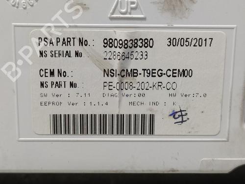 Instrument cluster PEUGEOT 308 II (LB_, LP_, LW_, LH_, L3_)  | BP6316825C47 