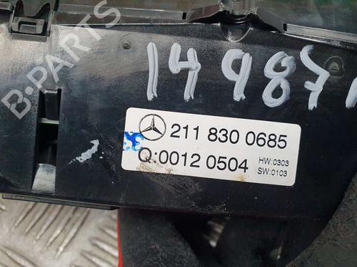 Climate control MERCEDES-BENZ E-CLASS (W211)  | BP15123920I5 