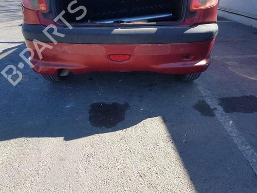 Used Rear bumper PEUGEOT 206 Hatchback (2A/C) [1998-2012]  17074353