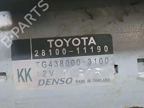 Starter TOYOTA LAND CRUISER PRADO (_J15_)  | BP20098322M8 