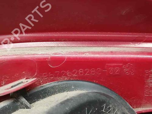 Left taillight PEUGEOT 208 I (CA_, CC_) 1.2 VTI 82 | BP24672335C34 