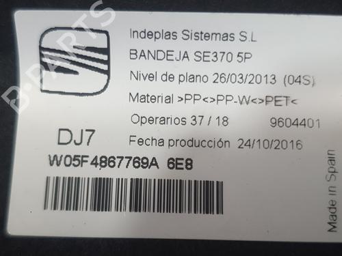 Rear parcel shelf SEAT LEON ST (5F8) 1.4 TSI | BP36302827C85 - Image 3
