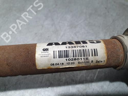 Left front driveshaft OPEL ASTRA K (B16)  | BP12504240M38 