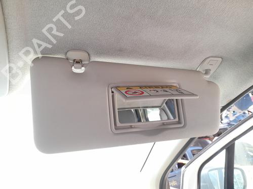 Right sun visor RENAULT CAPTUR I (J5_, H5_) 1.5 dCi 90 (J5N4, J5M5, J5MW, J5M6, J5AL, J5AJ) | BP36498616I2 - Image 2