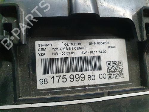 Instrument cluster CITROËN BERLINGO Box Body/MPV (B9)  | BP12561920C47 