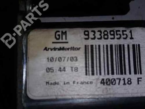Front left window mechanism OPEL MERIVA A MPV (X03)  | BP162086C22 