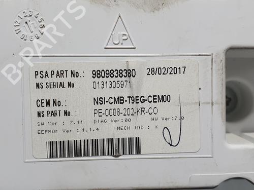 Instrument cluster PEUGEOT 308 SW II (LC_, LJ_, LR_, LX_, L4_)  | BP7571512C47 
