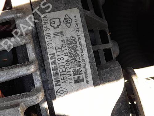Used Alternator NISSAN MICRA V (K14) 0.9 IG-T (90 hp) 30126622