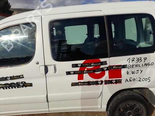 Venstre side skyvedør CITROËN BERLINGO / BERLINGO FIRST MPV (MF_, GJK_, GFK_) 1.9 D (MFWJZ) (70 hp) 30887243