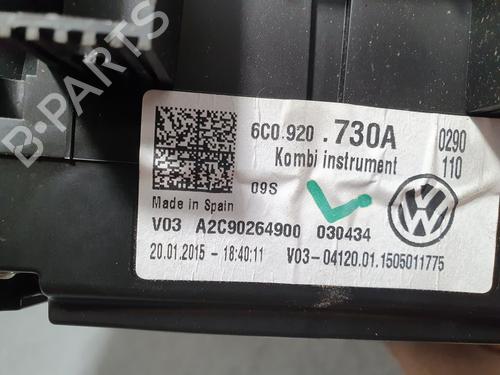 Instrument cluster VW POLO V (6R1, 6C1)  | BP8265570C47 