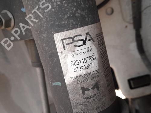 Used Left front shock absorber PEUGEOT 208 II (UB_, UP_, UW_, UJ_) 1.2 PureTech 75 (75 hp) 31015217