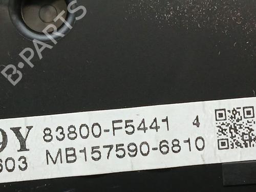 Instrument cluster TOYOTA YARIS (_P13_) 1.5 Hybrid (NHP130_, NHP130) | BP26395833C47 