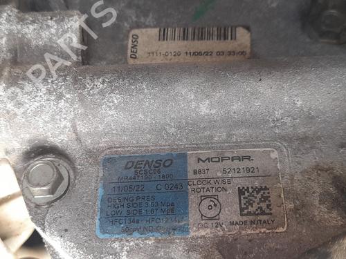 Used AC compressor AC compressor FIAT 500 (312_) 1.0 Mild Hybrid (312.AYD1B) (69 hp) 33462613 33462613