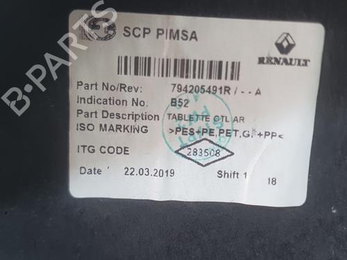 Hattehylde DACIA SANDERO II 1.5 Blue dCi 95 (B8JL) | BP37796330C85 - Image 3