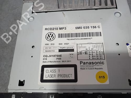 Radio VW POLO V (6R1, 6C1)  | BP7890880E6 